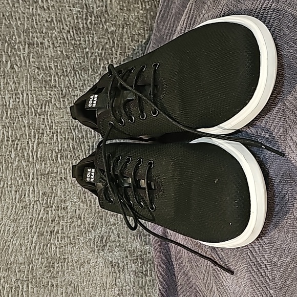 Cole haan mens oxford black/white main image 4